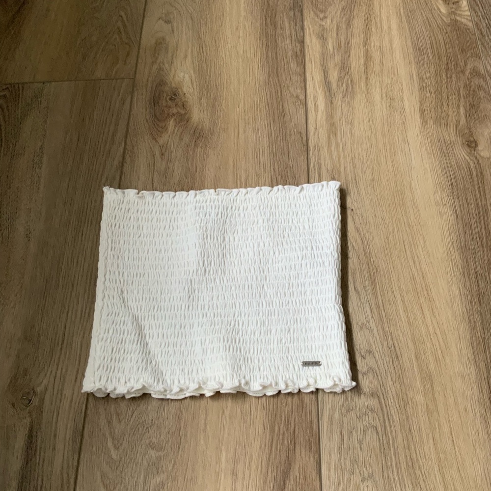 Hollister White Tube Top
